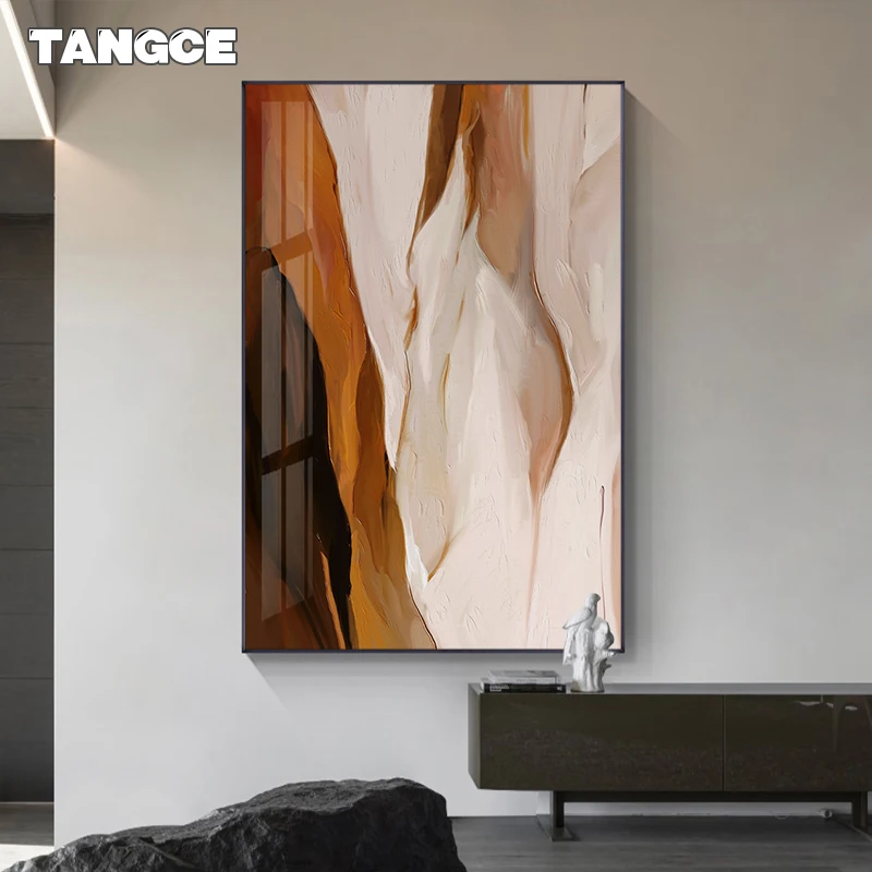 Nordic Flowing Color Art Poster Abstract Texture Canvas Paintings Prints Brown Orange Wall Pictures for Living Room Office Decor
Nordic Flowing Color Art Poster Abstract Texture Canvas Paintings Prints Brown Orange Wall Pictures for Living Room Office Decor