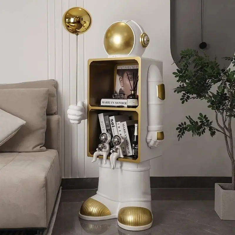 Fashionable Astronaut Floor-standing Ornaments, Creative Bedside Table Bookshelf Next To The Living Room Sofa, Home Furniture
Fashionable Astronaut Floor-standing Ornaments, Creative Bedside Table Bookshelf Next To The Living Room Sofa, Home Furniture