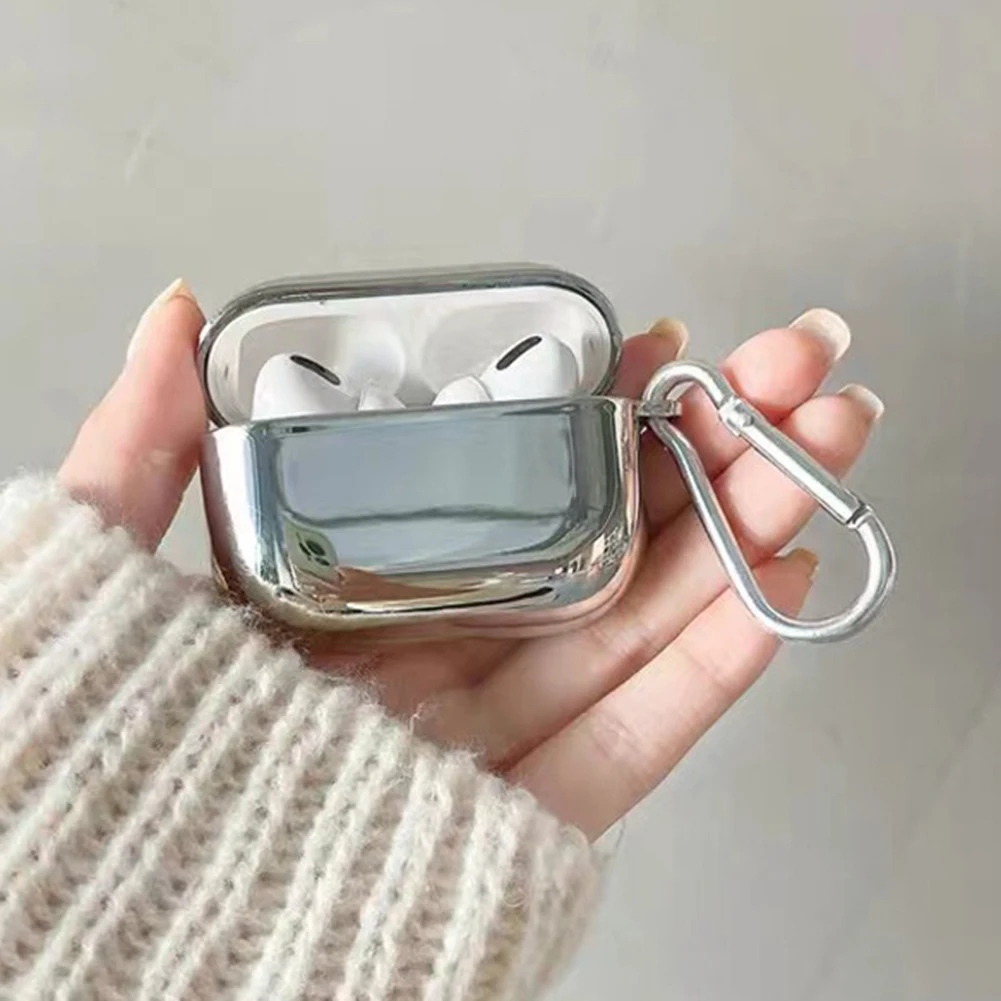 Silver Metal Headset Protective Cover Earphone Case For Airpods 1/2/3 Pro2-Compatible Headphone Protective Cover
Silver Metal Headset Protective Cover Earphone Case For Airpods 1/2/3 Pro2-Compatible Headphone Protective Cover