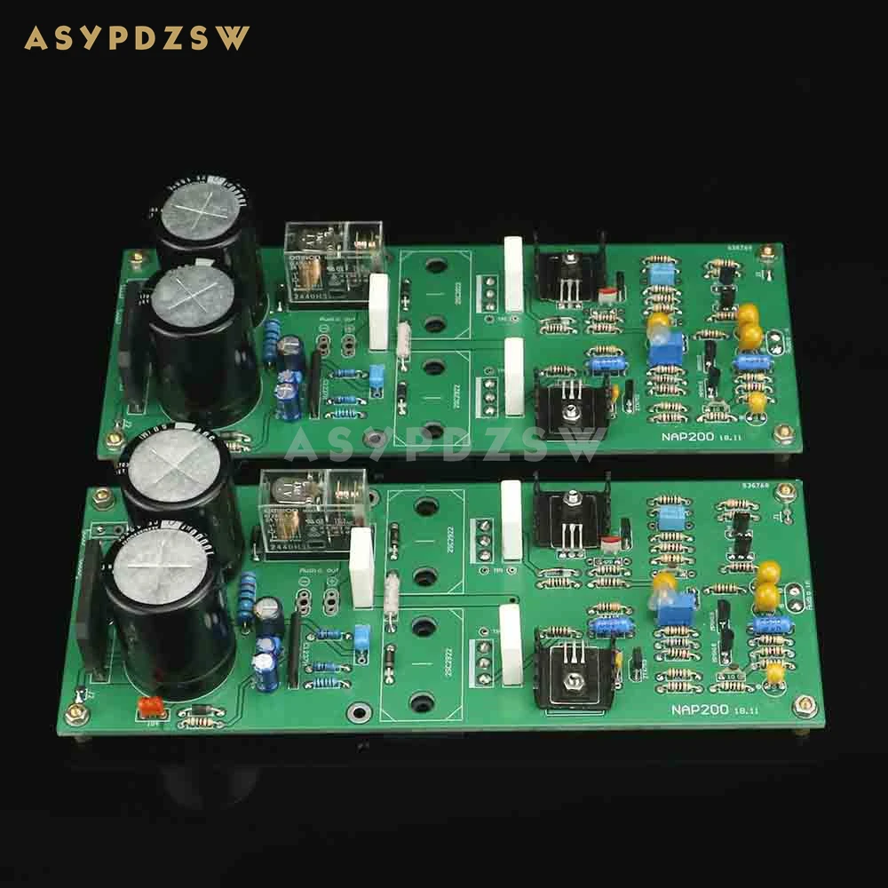 2 CH Stereo NAP200 Power amplifier Base on UK NAIM With protection 75W PCB/DIY Kit/Finished board
2 CH Stereo NAP200 Power amplifier Base on UK NAIM With protection 75W PCB/DIY Kit/Finished board