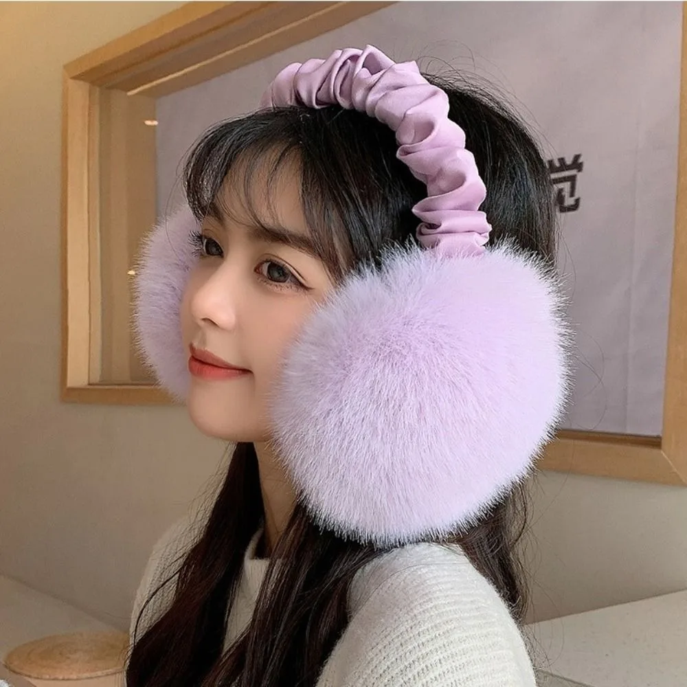 Warm Plush Ear Cover New Anti-freeze Foldable Winter Earflap Keep Warm Solid Color Ear Muffs Ladies
Warm Plush Ear Cover New Anti-freeze Foldable Winter Earflap Keep Warm Solid Color Ear Muffs Ladies