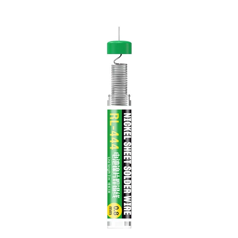 RELIFE RL-444 0.8Mm Soldering Wire For Battery Small Board Free Electric Welding Machine Operation For Mobile Repair Accessory
RELIFE RL-444 0.8Mm Soldering Wire For Battery Small Board Free Electric Welding Machine Operation For Mobile Repair Accessory