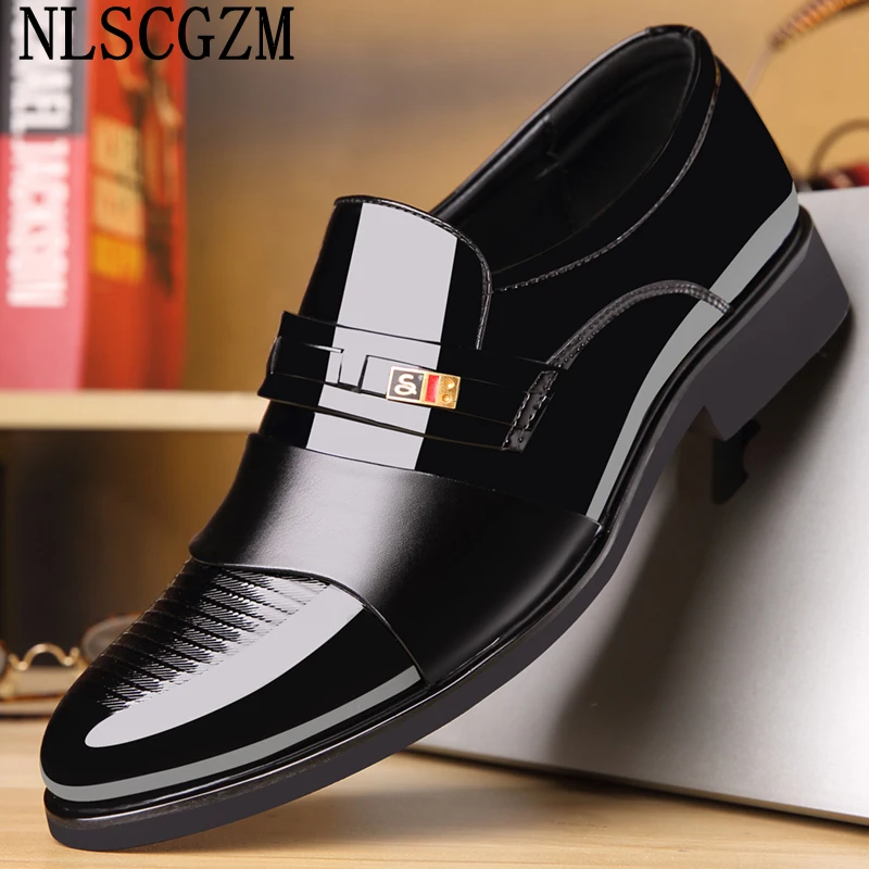 Classic Shoes DERBI Oxford Shoes for Men Loafers for Men Slip on Shoes Men The Office Brown Dress Italiano Patent Leather Sapato
Classic Shoes DERBI Oxford Shoes for Men Loafers for Men Slip on Shoes Men The Office Brown Dress Italiano Patent Leather Sapato