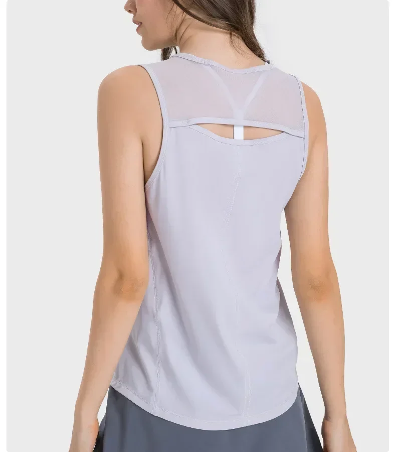 Lulu Yoga Top For Women Loose Fit Workout Tank Gym Wear Sleeveless Back Hollow Out Buttery Soft Sportswear Running Sport Shirts
Lulu Yoga Top For Women Loose Fit Workout Tank Gym Wear Sleeveless Back Hollow Out Buttery Soft Sportswear Running Sport Shirts
