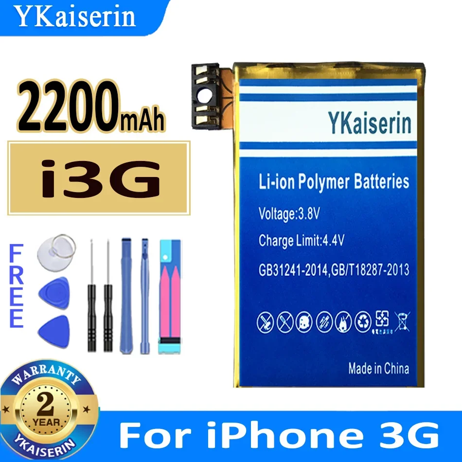 

YKaiserin Battery i3G 3GS bateria for IPhone 3G X XS XR XS Max for Iphone11/11Pro Max Bateria Warranty One Year