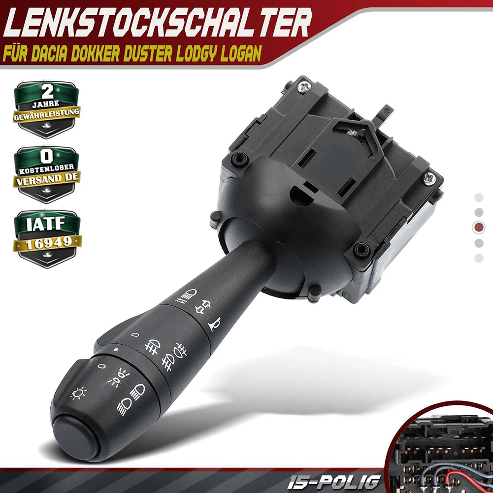 Auto Steering Light Column Combination Switch For For Dacia For Dokker Express 2012/12-2021/12, For Dokker 2012/11-2021/
Auto Steering Light Column Combination Switch For For Dacia For Dokker Express 2012/12-2021/12, For Dokker 2012/11-2021/