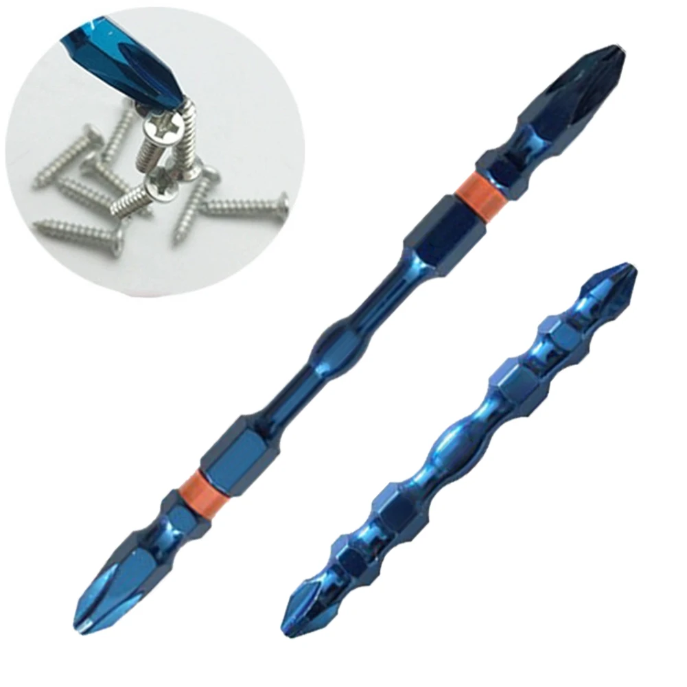 Blue Double Head PH2 Screwdriver Bit Electric Cross Screwdriver 65-100mm Hand Tools For Decoration Furniture Electronics Metal
Blue Double Head PH2 Screwdriver Bit Electric Cross Screwdriver 65-100mm Hand Tools For Decoration Furniture Electronics Metal