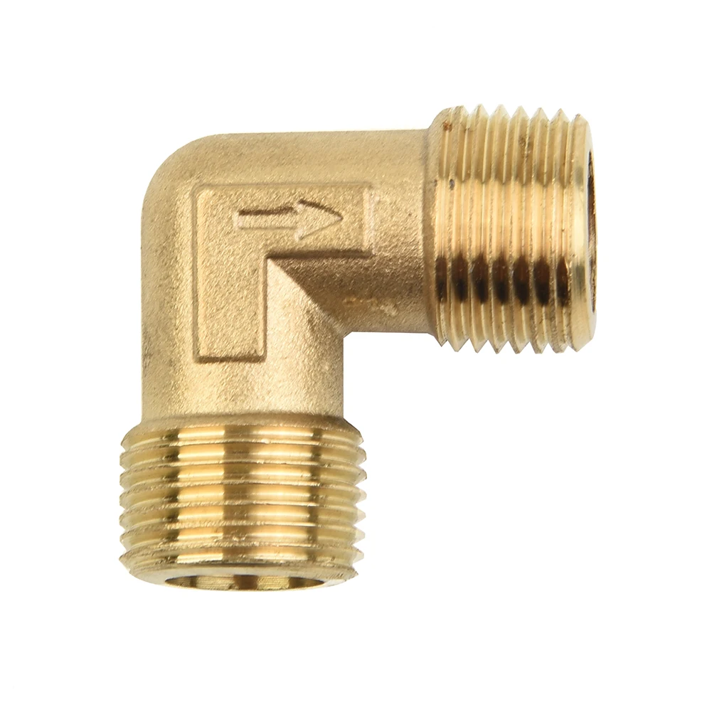 High Quality New Elbow Coupler Pipe Joint Male To Male Part Tool Fitting For Air Compressor 1.2x1.2x0.51inch 1pc
High Quality New Elbow Coupler Pipe Joint Male To Male Part Tool Fitting For Air Compressor 1.2x1.2x0.51inch 1pc