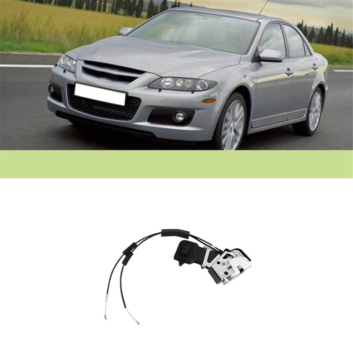 Привод замка задней правой двери, контроллер, автомобильные аксессуары для Mazda 6 2002-2008 GG 
Привод замка задней правой двери, контроллер, автомобильные аксессуары для Mazda 6 2002-2008 GG