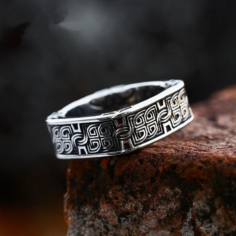 Simple Retro Weave Square Stainless Steel Mens Rings Punk Unique Trendy for Male Boy Biker Jewelry Creativity Gift Wholesale
Simple Retro Weave Square Stainless Steel Mens Rings Punk Unique Trendy for Male Boy Biker Jewelry Creativity Gift Wholesale