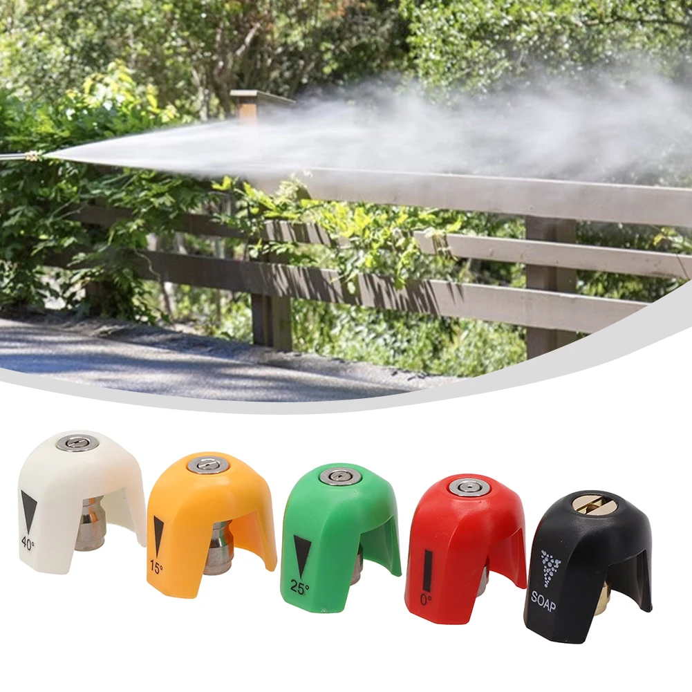 Quick Connect Spray Tip Set For SPX3000 Series Universal Pressure Washer 0 15 25 40 Degree Watering Soap Nozzle Tip
Quick Connect Spray Tip Set For SPX3000 Series Universal Pressure Washer 0 15 25 40 Degree Watering Soap Nozzle Tip