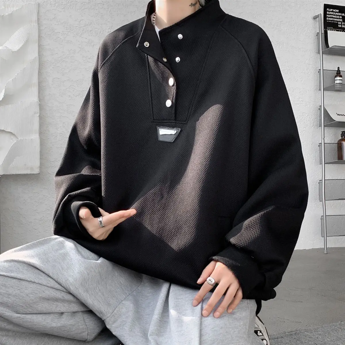 American Personalized simple rest Hoodie Fashion Y2K Korean Street Hip Hop Harajuku Art Sense of design Long Sleeve Hoodie Top
American Personalized simple rest Hoodie Fashion Y2K Korean Street Hip Hop Harajuku Art Sense of design Long Sleeve Hoodie Top