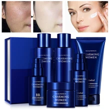 Skin Care Six-Piece Set Anti-Aging Anti-Wrinkle Deep Nourishment Whitening Moisturizing Lighten Spots Improve Skin Elasticity
Skin Care Six-Piece Set Anti-Aging Anti-Wrinkle Deep Nourishment Whitening Moisturizing Lighten Spots Improve Skin Elasticity