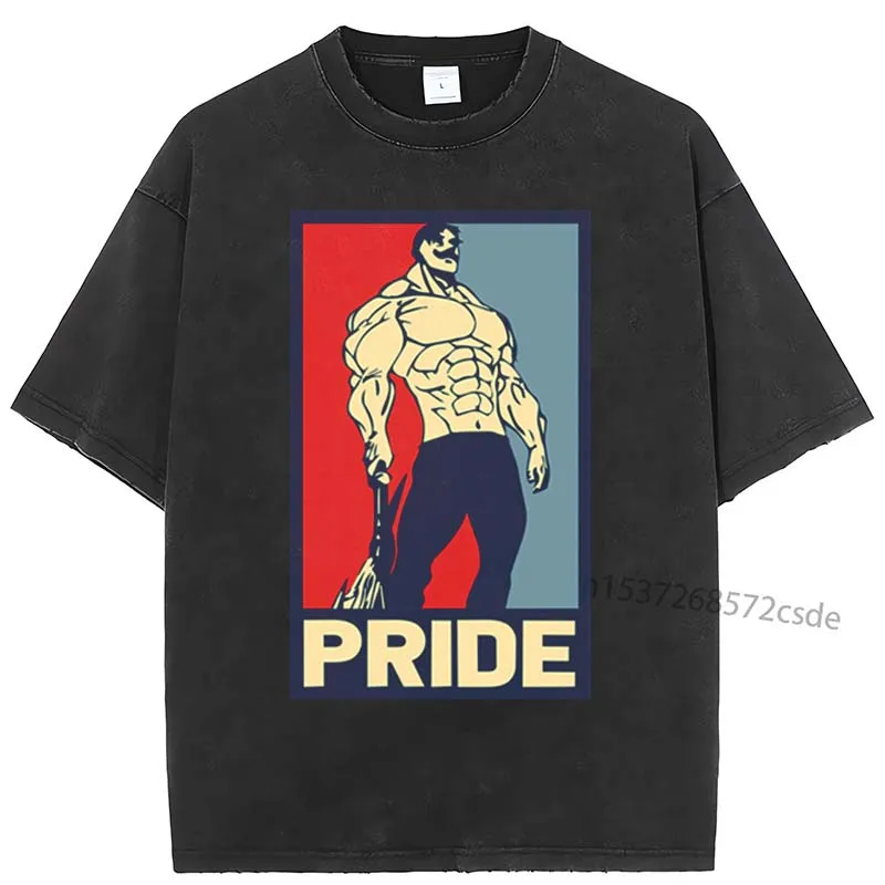 Escanor Sin Of Pride Seven Deadly Sins Funny Streetwear Tops O-Neck Men T-shirt Short Sleeve Casual Print T Shirt For Boyfriend
Escanor Sin Of Pride Seven Deadly Sins Funny Streetwear Tops O-Neck Men T-shirt Short Sleeve Casual Print T Shirt For Boyfriend