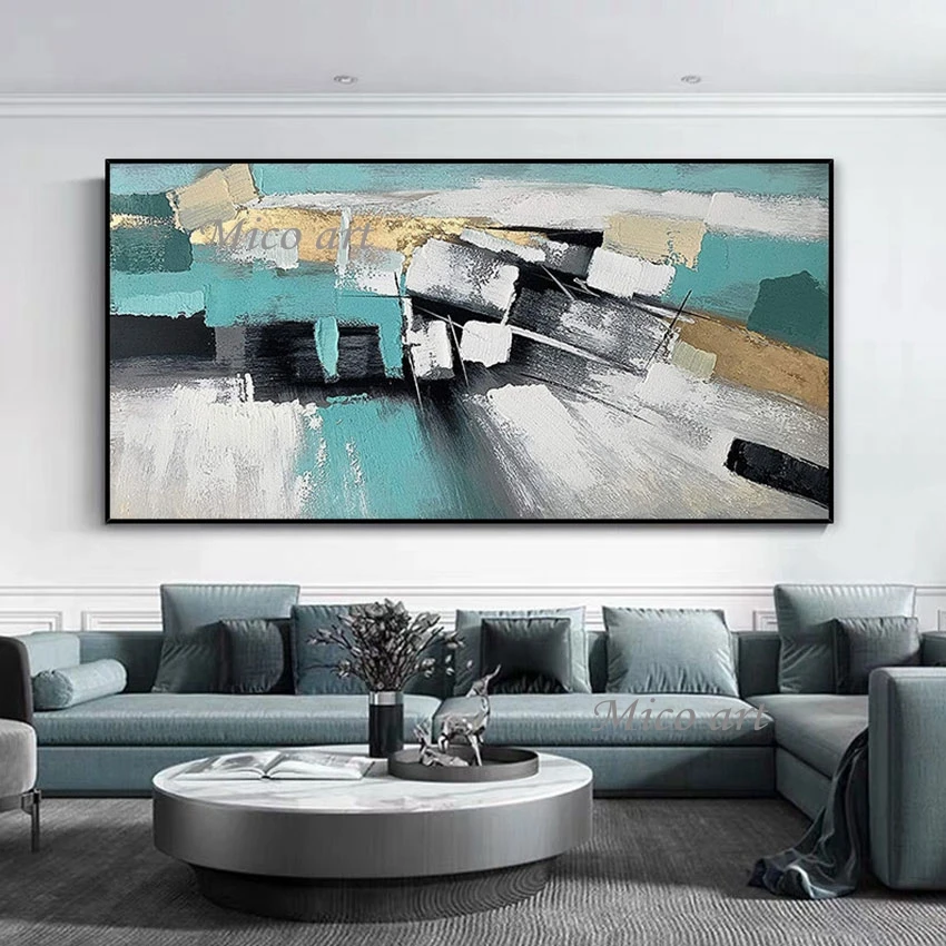 Abstract Canvas Oil Painting Gold Foil Textured Pure Handmade Acrylic Art Picture Unframed Wall Paintings Office Decorative
Abstract Canvas Oil Painting Gold Foil Textured Pure Handmade Acrylic Art Picture Unframed Wall Paintings Office Decorative