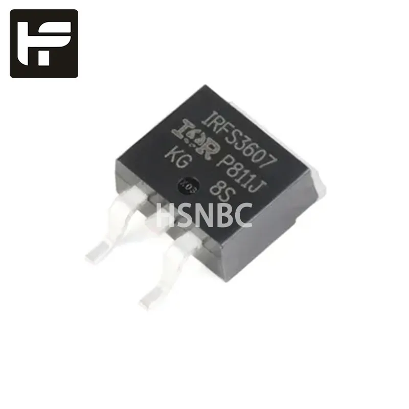 

10Pcs/Lot IRFS3607 IRFS3607PBF FS3607 TO-263 80A 75V MOS Power Transistor New Original