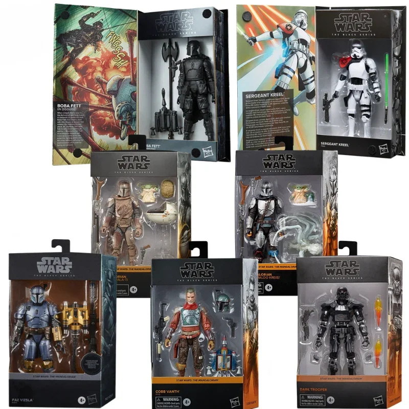 Star Wars Black Series Deluxe Mandalorian Boba Fett Tython Jedi Ruins Action Figure Toys Ornament Gifts Joints Movable
Star Wars Black Series Deluxe Mandalorian Boba Fett Tython Jedi Ruins Action Figure Toys Ornament Gifts Joints Movable