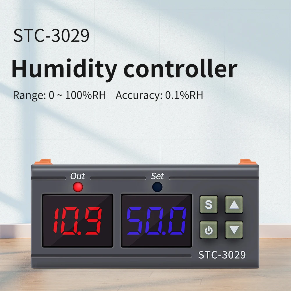 220V Регулятор влажности почвы Цифровой контроллер влажности STC - 3029 STC - 3030 STC - 3031
220V Регулятор влажности почвы Цифровой контроллер влажности STC - 3029 STC - 3030 STC - 3031