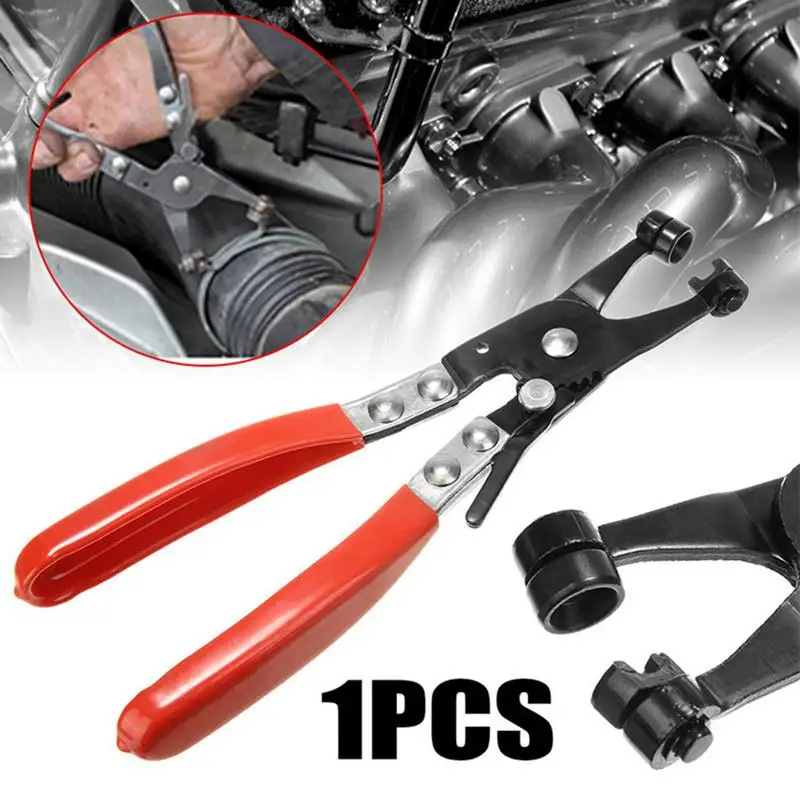 

Hose Clamp Pliers CV Joint Boot Clamp Pliers Single Ear Stepless Hose Clamps For Automotive Coolant Radiator Heater Hose Repair