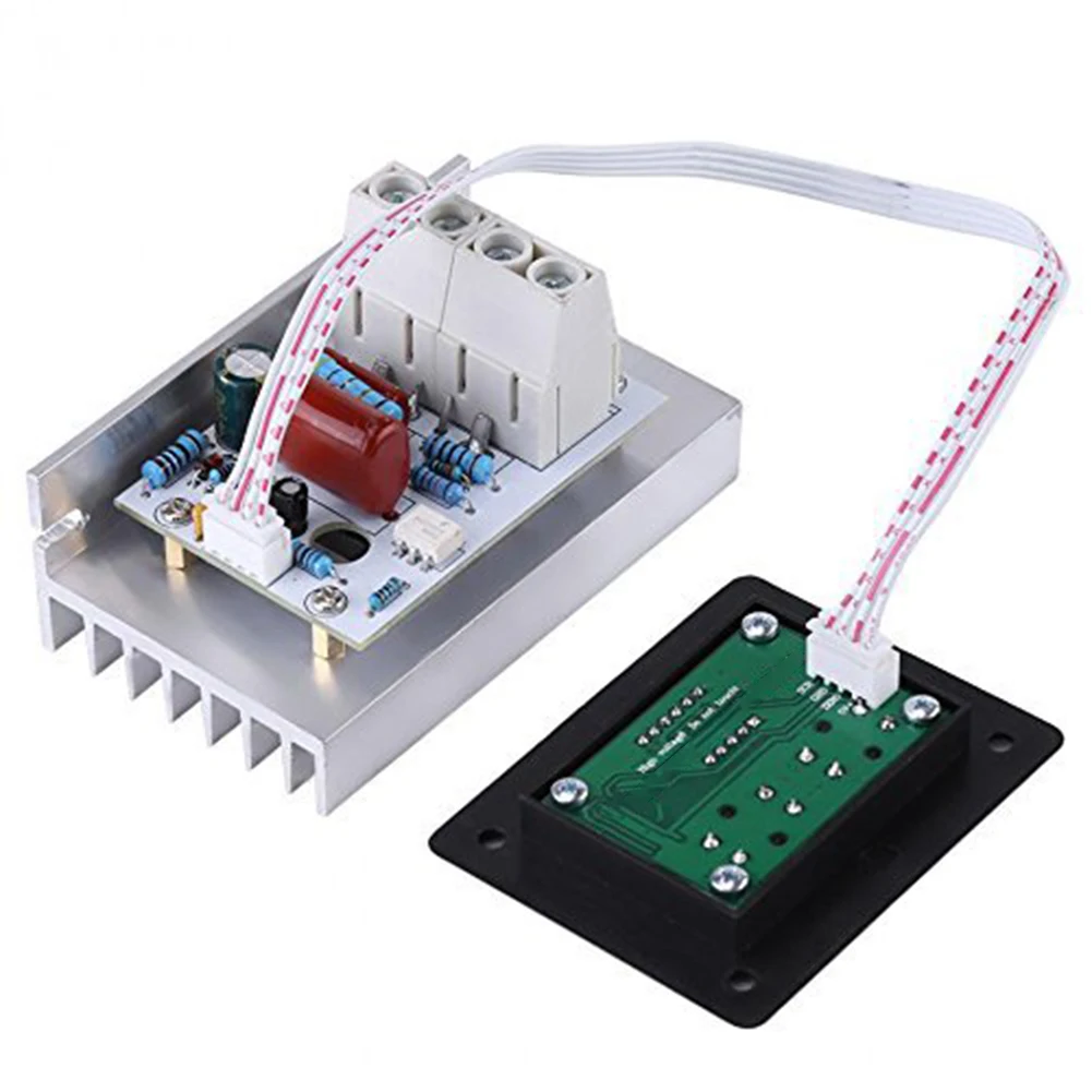 10000W Electronic Voltage Regulator With Digital Control Panel SCR Digital Speed Control Dimmer Thermostat AC 220V 57A
10000W Electronic Voltage Regulator With Digital Control Panel SCR Digital Speed Control Dimmer Thermostat AC 220V 57A
