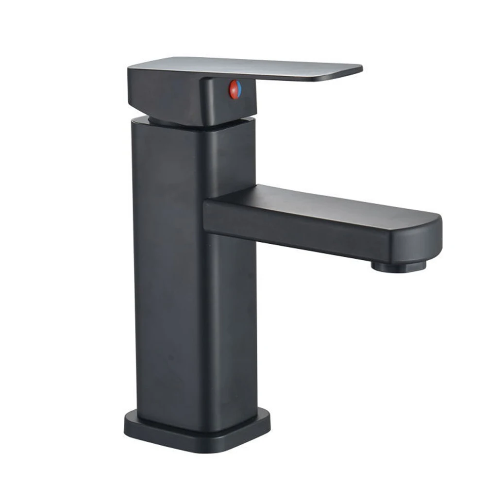 Faucet Bathroom Kitchen Faucet Stainless Steel Hot Cold Square Faucet Basin Faucet Bathroom Accessries Parts Black Faucet
Faucet Bathroom Kitchen Faucet Stainless Steel Hot Cold Square Faucet Basin Faucet Bathroom Accessries Parts Black Faucet