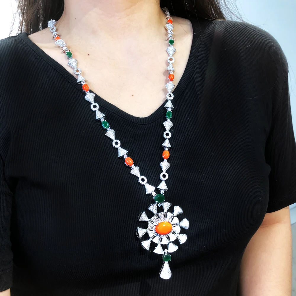 Missvikki Original Luxury Turquoise Necklace Earrings Jewelry Sets For Women Bridal Wedding Russia Dubai Bridal Party Gift
Missvikki Original Luxury Turquoise Necklace Earrings Jewelry Sets For Women Bridal Wedding Russia Dubai Bridal Party Gift