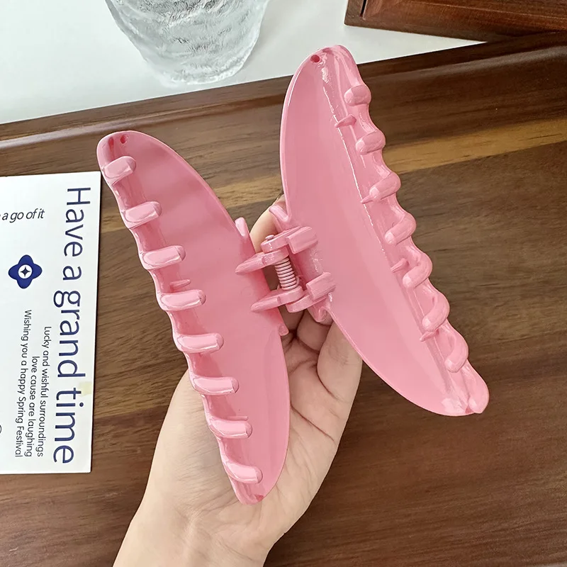 1pc Large Size Pink Hair Claw Elegant Women Hair Claw Clips Korean Barrettes Hairpins Headwear Fashion Hair Accessories for Girl
1pc Large Size Pink Hair Claw Elegant Women Hair Claw Clips Korean Barrettes Hairpins Headwear Fashion Hair Accessories for Girl
