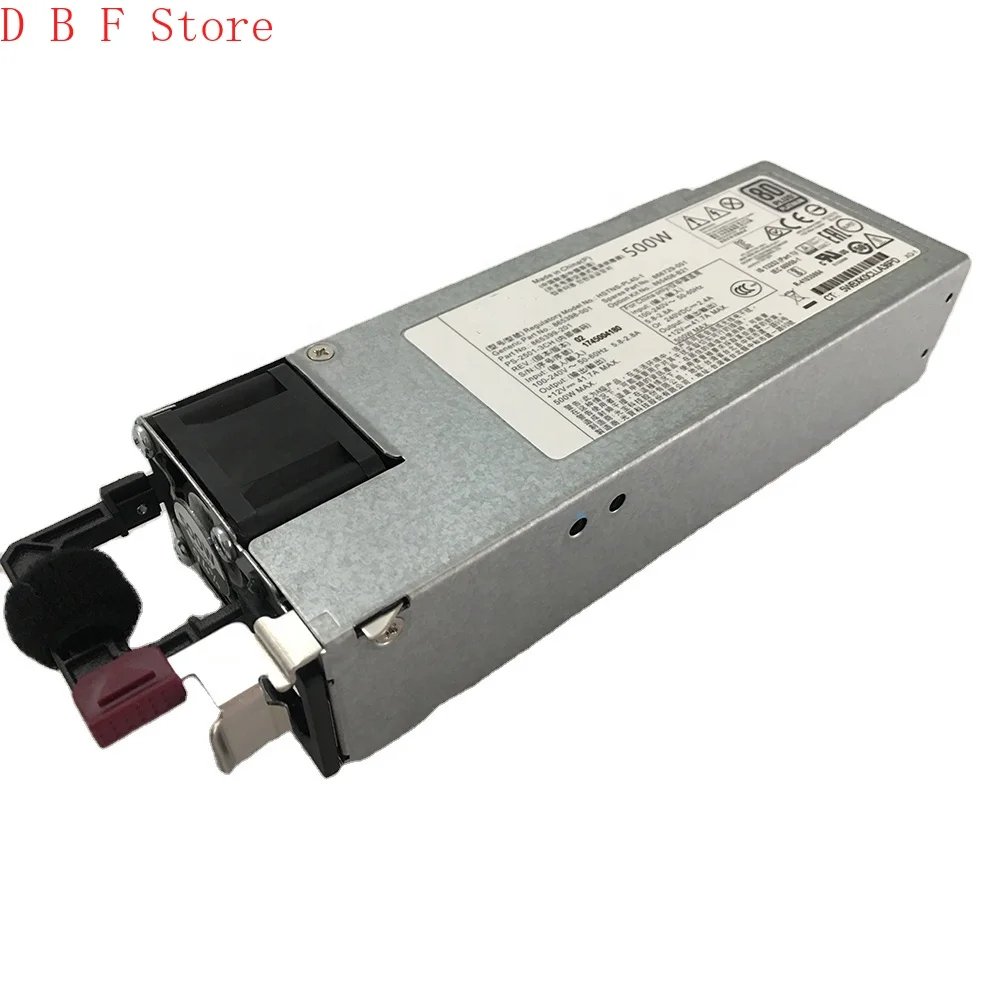 

HSTNS-PL40-1 For HP G10 Server Power Supply 865398-001 866729-001 865399-201 865408-B21 500W