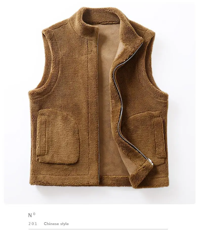 Winter New Lamb Wool Coat Warm Vest Men Fashion Casual Thicken Gilets Male Jacket Can Be Worn On Both Sides Sleeveless Waistcoat 5 Mallzona S646629d488ac4af980f09bdbb75cd38dv Winter New Lamb Wool Coat Warm Vest Men Fashion Casual Thicken Gilets Male Jacket Can Be Worn On Both Sides Sleeveless Waistcoat Mallzona