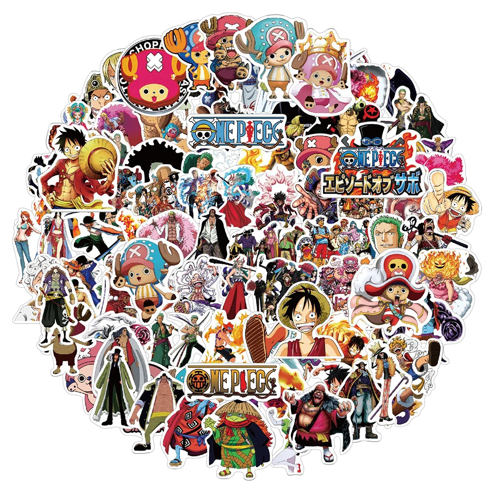 10/30/50/100PCS One Piece Anime Luffy Graffiti Stickers Cartoon Decals Car Travel Luggage Guitar Fridge Laptop Kid Toy Sticker
10/30/50/100PCS One Piece Anime Luffy Graffiti Stickers Cartoon Decals Car Travel Luggage Guitar Fridge Laptop Kid Toy Sticker