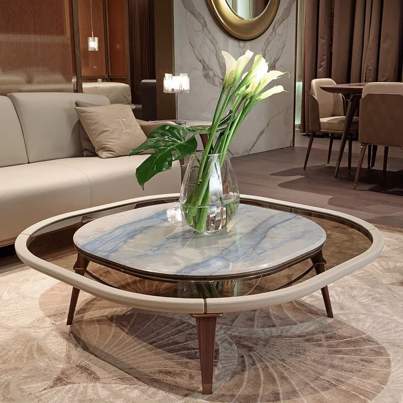Italian Light Luxury Modern Solid Wood Marble Living Room Minimalist Coffee Table
Italian Light Luxury Modern Solid Wood Marble Living Room Minimalist Coffee Table