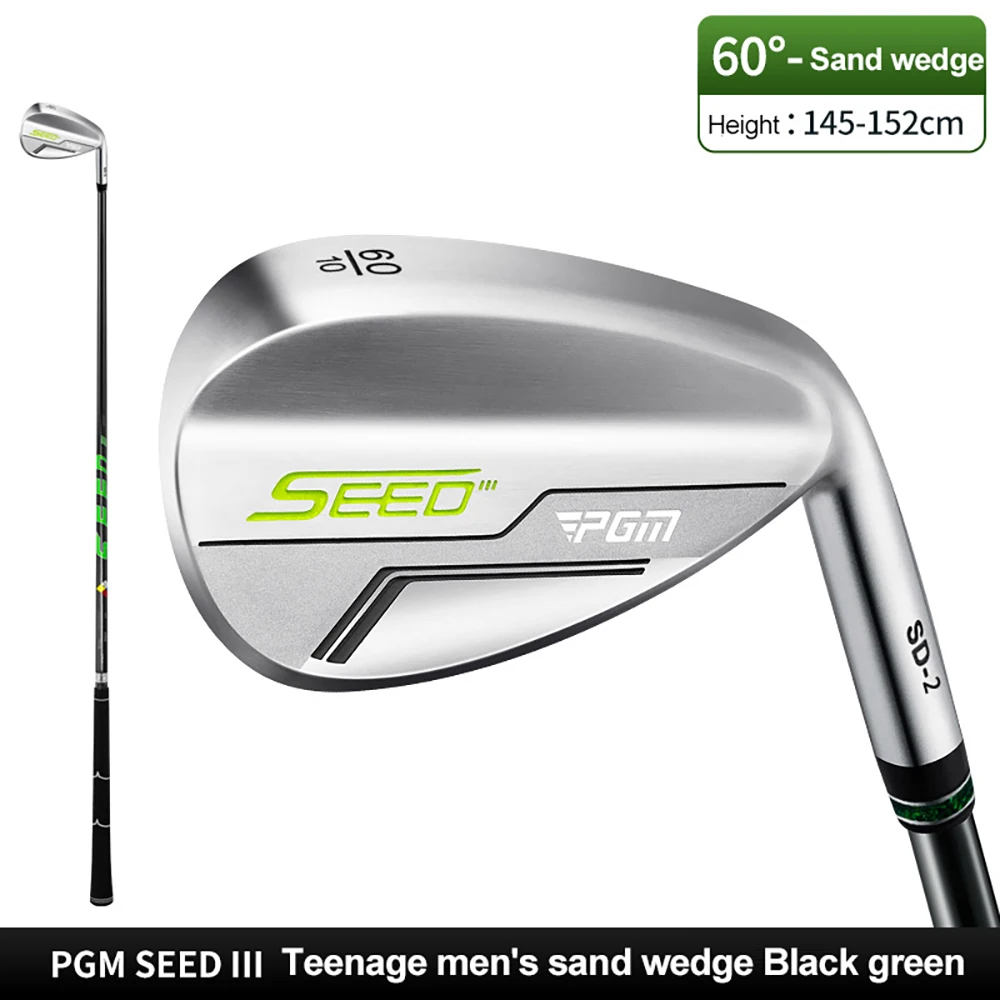 

PGM Kids Golf Clubs Junior Professional Tournament Wedges 52/56/60 Degrees Boys Girls Appropriate Height 130-175cm JRSG013