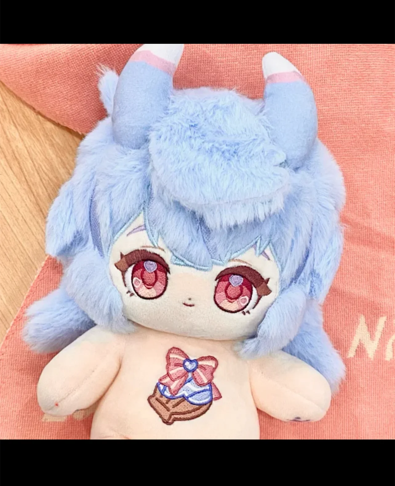 

Pre-sale Genshin Impact 20cm Sigewinne Cotton Stuffed Naked Dolls Gifts Cosplay Doll Mascot Ornament