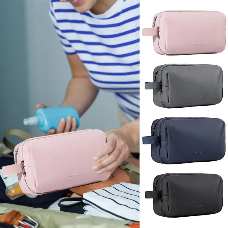 

Makeup Bag With Dividers Multifunctional Cosmetic Bags Makeup Holder Waterproof brushes Lipsticks Container Home Accessories