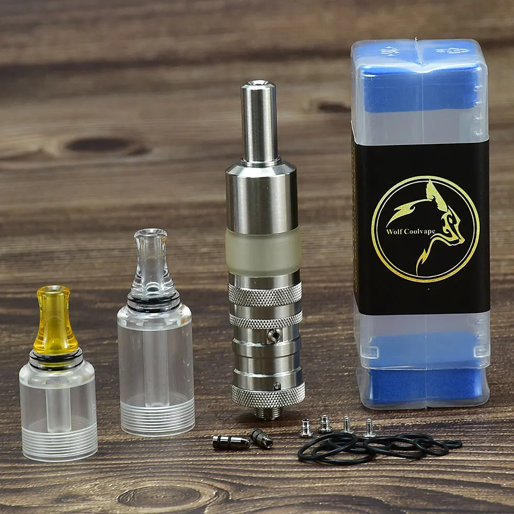 

Flash e Vapor Vs Dual Mini 17mm RTA atomizer VAPE FEV mtl rta Tank 3ml 316SS Tank PSU bellcap Atomizer VS KAYFUN X 22MM RTA