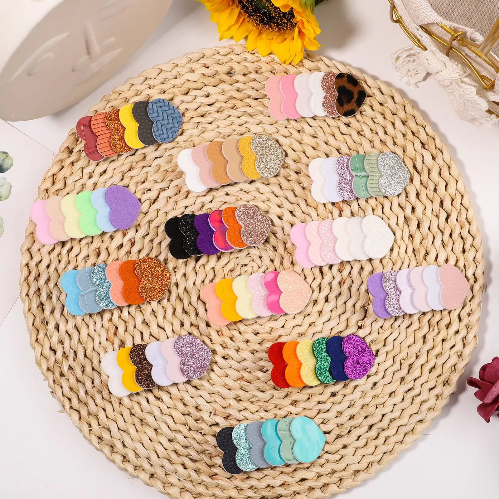 5Pcs Fashion Glitter Heart Hair Clips For Cute Girls Handmade Hairpins Boutique Barrettes Headwear Kids Hair Accessories Gifts
5Pcs Fashion Glitter Heart Hair Clips For Cute Girls Handmade Hairpins Boutique Barrettes Headwear Kids Hair Accessories Gifts