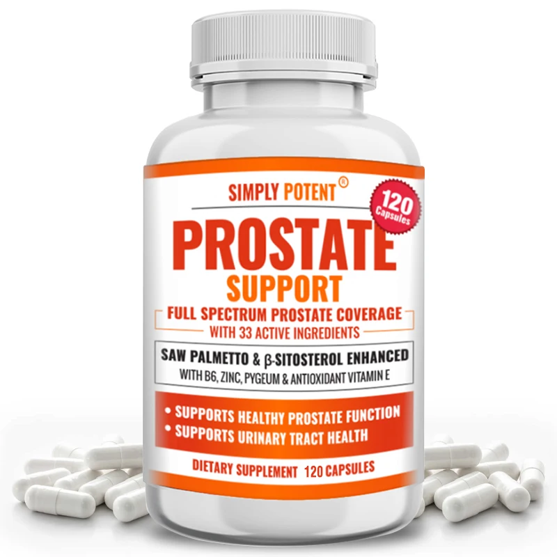 Natural Saw Palmetto Prostate Supplement - Contains 33 Vitamins Zinc Selenium
Natural Saw Palmetto Prostate Supplement - Contains 33 Vitamins Zinc Selenium