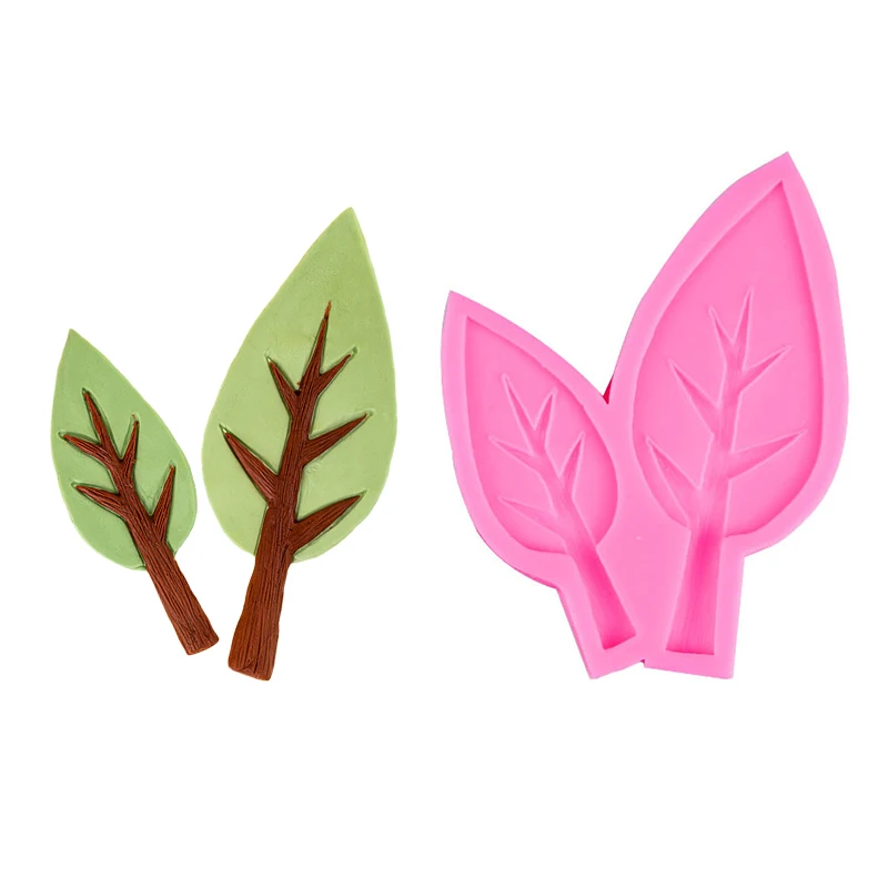 2 Even Small Tree Modeling Liquid Silicone Mold Chocolate Plant Cake Dessert Pastry Decoration Kitchen Baking Accessories Tools
2 Even Small Tree Modeling Liquid Silicone Mold Chocolate Plant Cake Dessert Pastry Decoration Kitchen Baking Accessories Tools