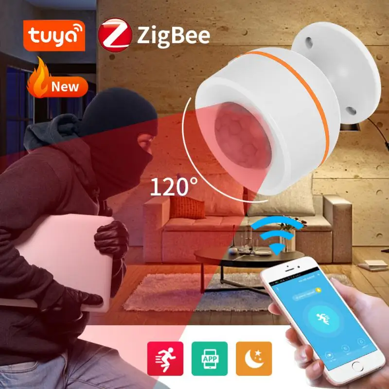 

Domotica Zigbee Pir Motion Sensor Outdoor Smart Home Infrared Detector Sensor Alarm Security Protection Wireless Infrared Tuya S