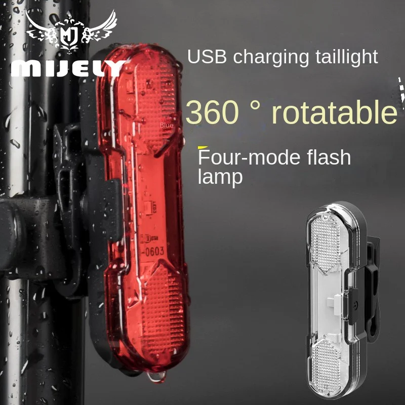 360° Rotation Bicycle Tail Light Usb Rechargeable Waterproof Reflector Design Safety Supplies Rear Light Bicycle Accessories
360° Rotation Bicycle Tail Light Usb Rechargeable Waterproof Reflector Design Safety Supplies Rear Light Bicycle Accessories