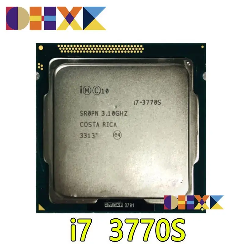 

for Used Intel Core i7 3770S Processor Quad-Core 3.1GHz L3=8M 65W Socket LGA 1155 Desktop CPU