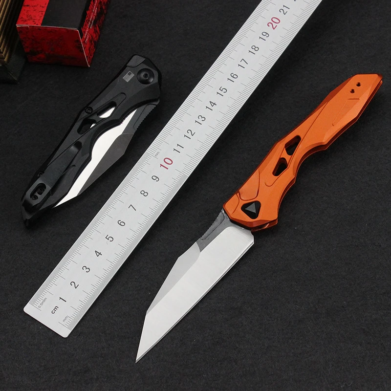 

Portable 7650 Folding Outdoor Camping Pocket Knife CPM-154 Blade Aluminium Handle Hunt Survival Tactical Knives Utility EDC Tool