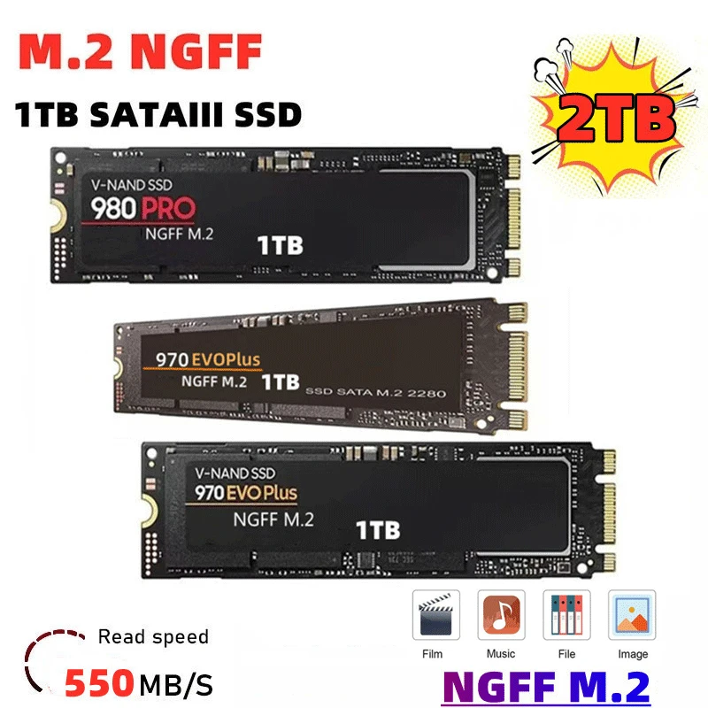 512GB Hard Disk Drive 1TB Sata3 Ssd 500GB Internal Solid State Hard Drive M.2 Interface NGFF SSD 980EVO For Notebook/Desktop/PS4
512GB Hard Disk Drive 1TB Sata3 Ssd 500GB Internal Solid State Hard Drive M.2 Interface NGFF SSD 980EVO For Notebook/Desktop/PS4