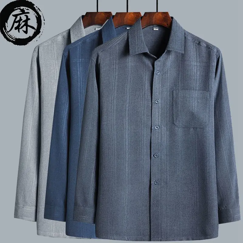 Chinese Traditional Clothing Linen Short Sleeved Shirt Retro Casual Top Men's Comfortable Breathable Cotton Linen Shirt
Chinese Traditional Clothing Linen Short Sleeved Shirt Retro Casual Top Men's Comfortable Breathable Cotton Linen Shirt