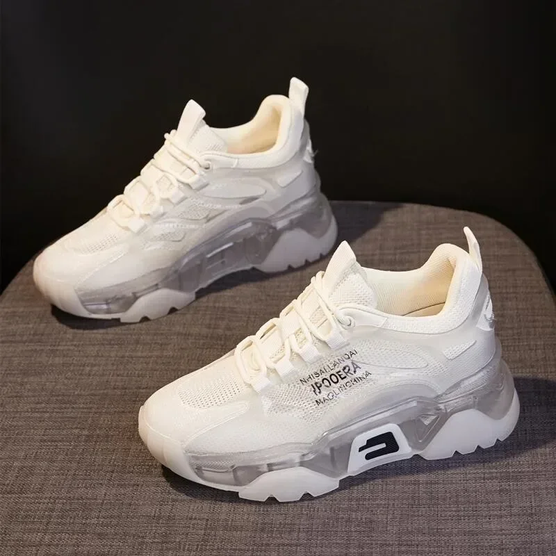 Кроссовки женские на шнуровке, повседневная спортивная обувь для бега, на платформе, Вулканизированная подошва, с круглым носком, Mach 2024
Кроссовки женские на шнуровке, повседневная спортивная обувь для бега, на платформе, Вулканизированная подошва, с круглым носком, Mach 2024