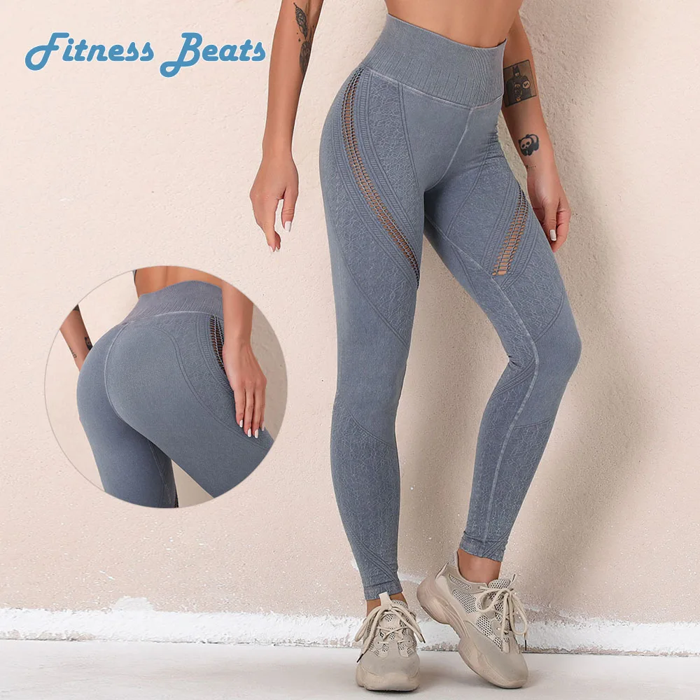 Gym Fitness Washed Jacquard Hollow Braid Seamless Breathable Quick Dry Moisture Wicking High Waist Honey Peach Hip Ladies Yoga P
Gym Fitness Washed Jacquard Hollow Braid Seamless Breathable Quick Dry Moisture Wicking High Waist Honey Peach Hip Ladies Yoga P