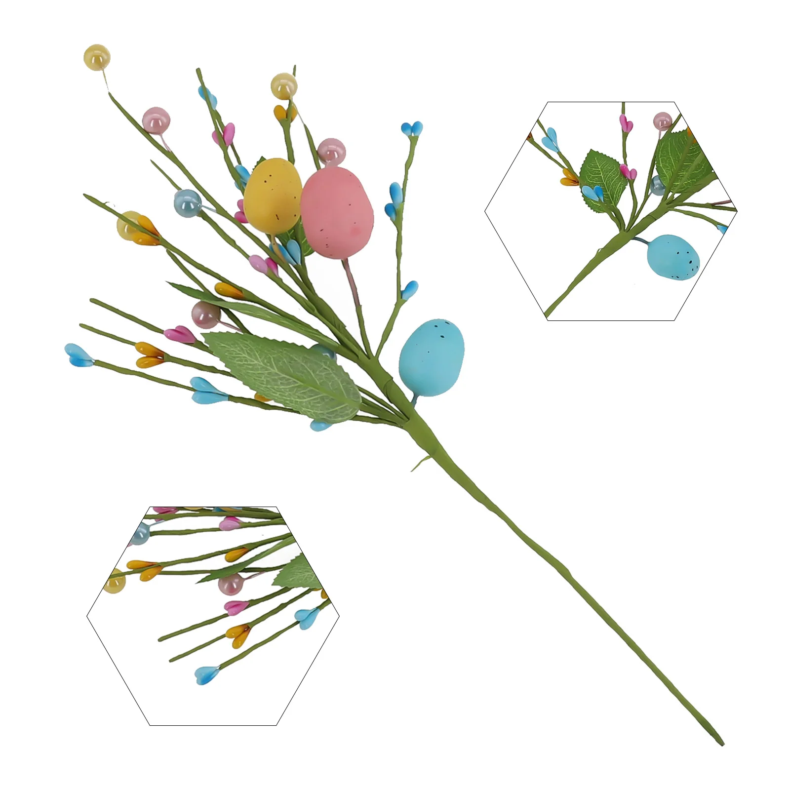 Gift New Easter Branch Easter Cuttings 31cm Beautiful Creative Easter Egg Tree High Quality Material Plastic For Living Rooms
Gift New Easter Branch Easter Cuttings 31cm Beautiful Creative Easter Egg Tree High Quality Material Plastic For Living Rooms