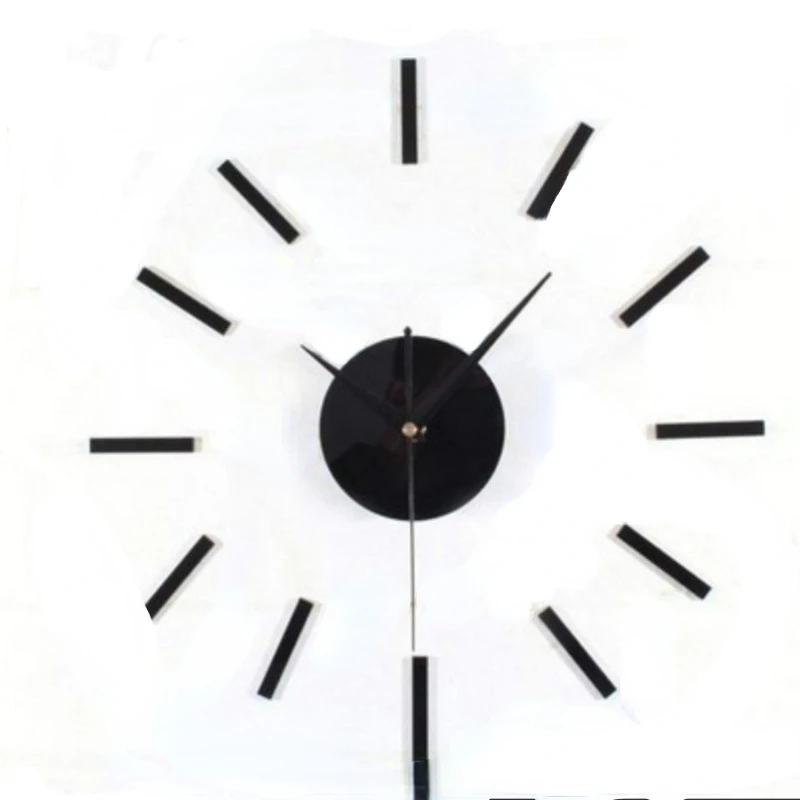 

DIY Acrylic Silent Wall Clock Wall Decor Simple Living Room 3d Wall Clock Home And Decoration Digital Clocks