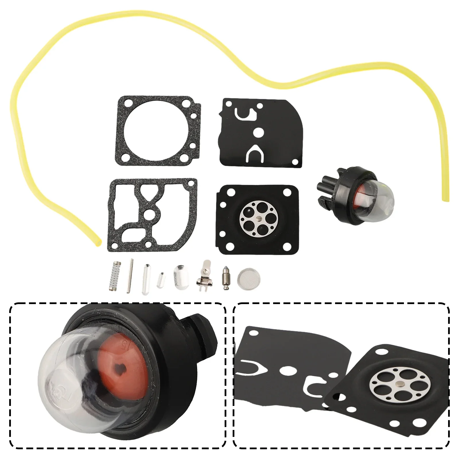 Carburetor Diaphragm Repair Kit For Stihl FS120 FS200 FS250 FS300 FS350 FS400 FS450 FS480 Garden Power Tools Accessories
Carburetor Diaphragm Repair Kit For Stihl FS120 FS200 FS250 FS300 FS350 FS400 FS450 FS480 Garden Power Tools Accessories