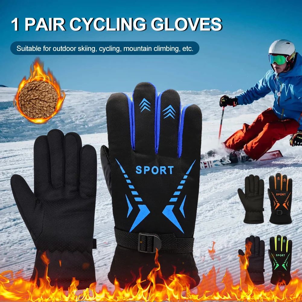 Winter Ski Gloves Windproof Thermal Outdoor Sport Cycling Bicycle Motorcycle Gloves Hiking Camping Hand Warm Glove for Men Women
Winter Ski Gloves Windproof Thermal Outdoor Sport Cycling Bicycle Motorcycle Gloves Hiking Camping Hand Warm Glove for Men Women